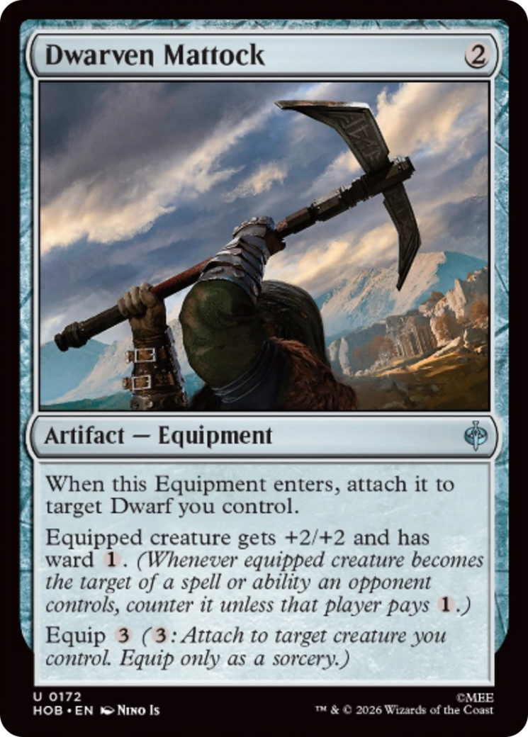 Dwarven Mattock