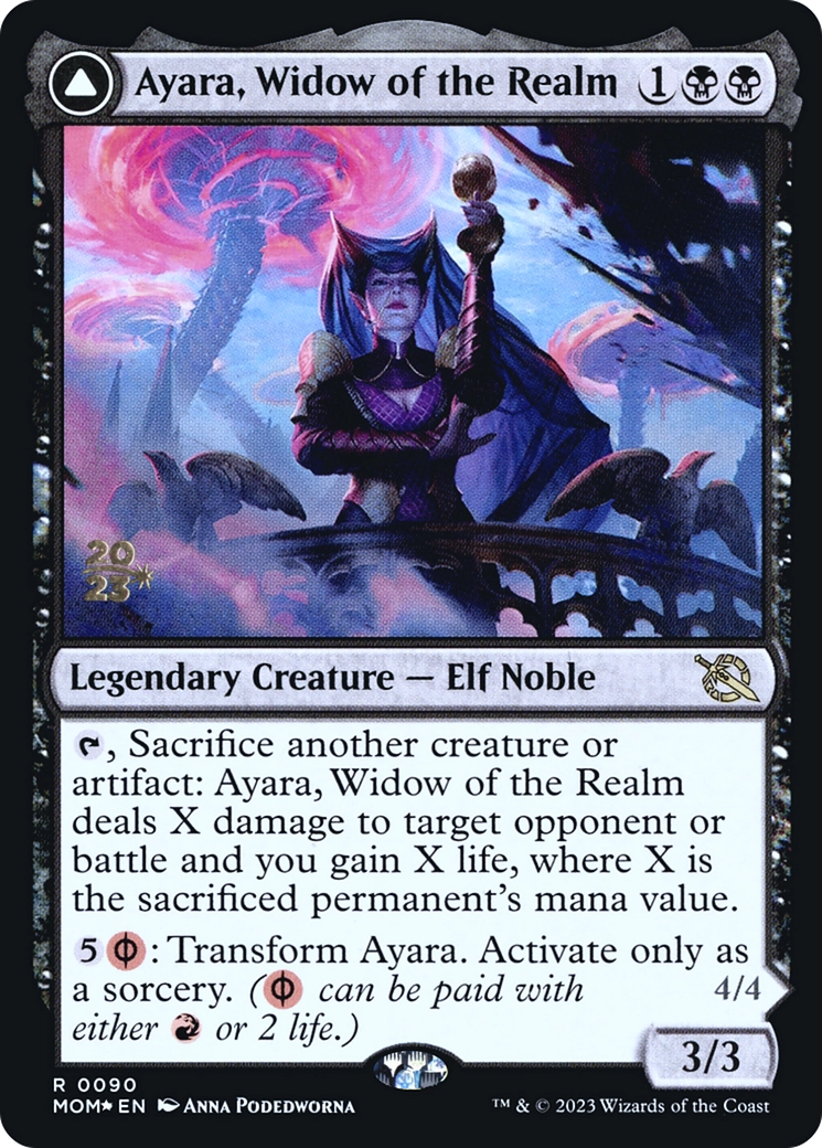 Ayara, Widow of the Realm // Ayara, Furnace Queen