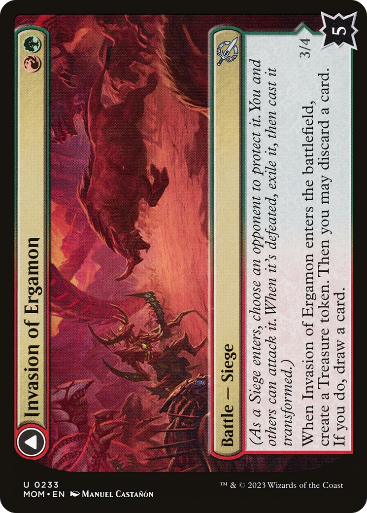 Invasion of Ergamon // Truga Cliffcharger