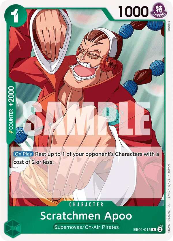 Scratchmen Apoo [EB01-015]