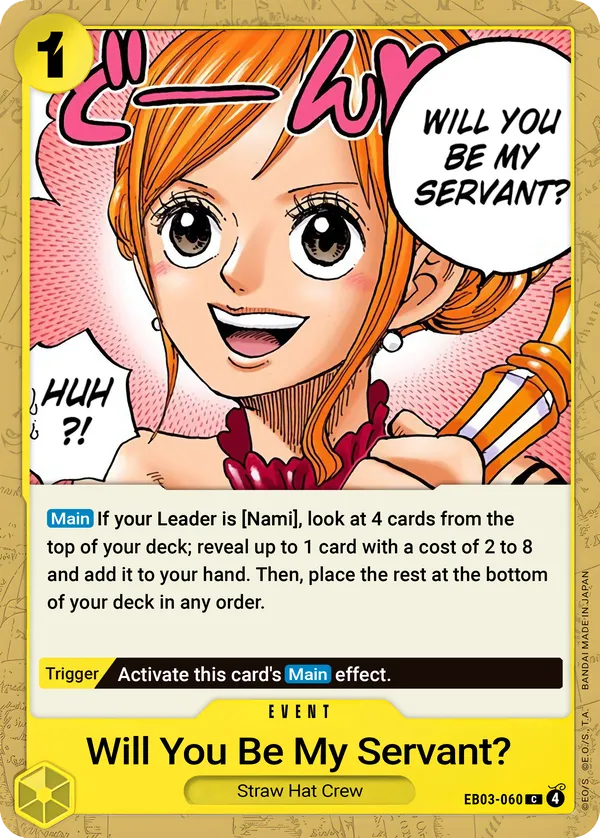 Will You Be My Servant? [EB03-060]