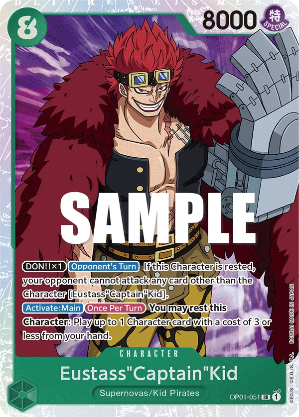 Eustass"Captain"Kid [OP01-051]