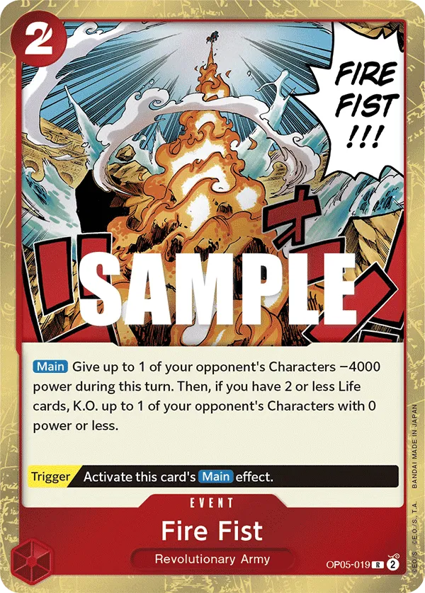 Fire Fist [OP05-019]