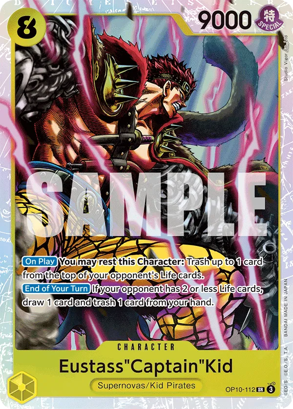 Eustass"Captain"Kid [OP10-112]