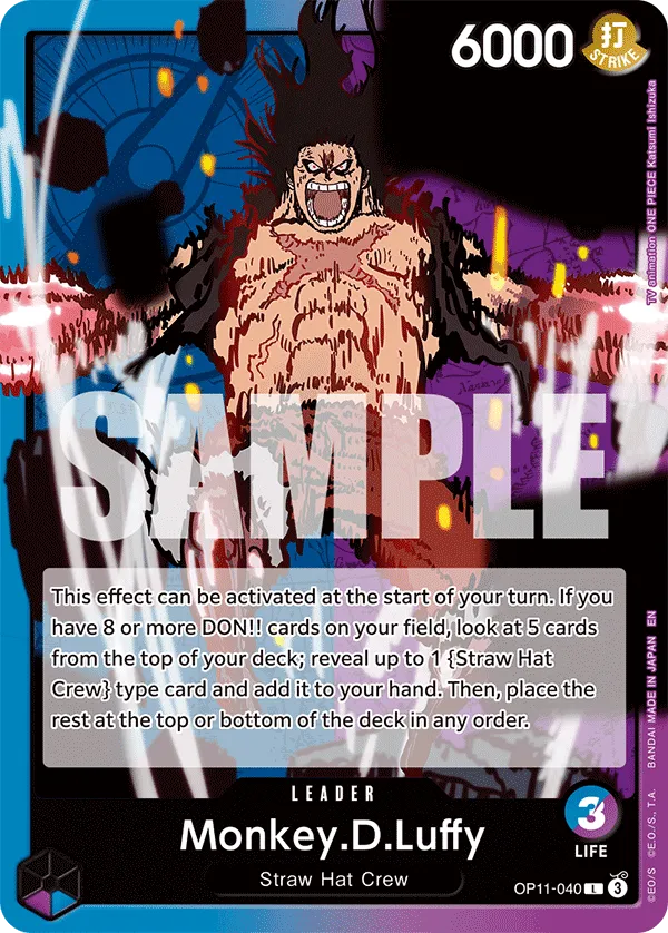 Monkey.D.Luffy [OP11-040]