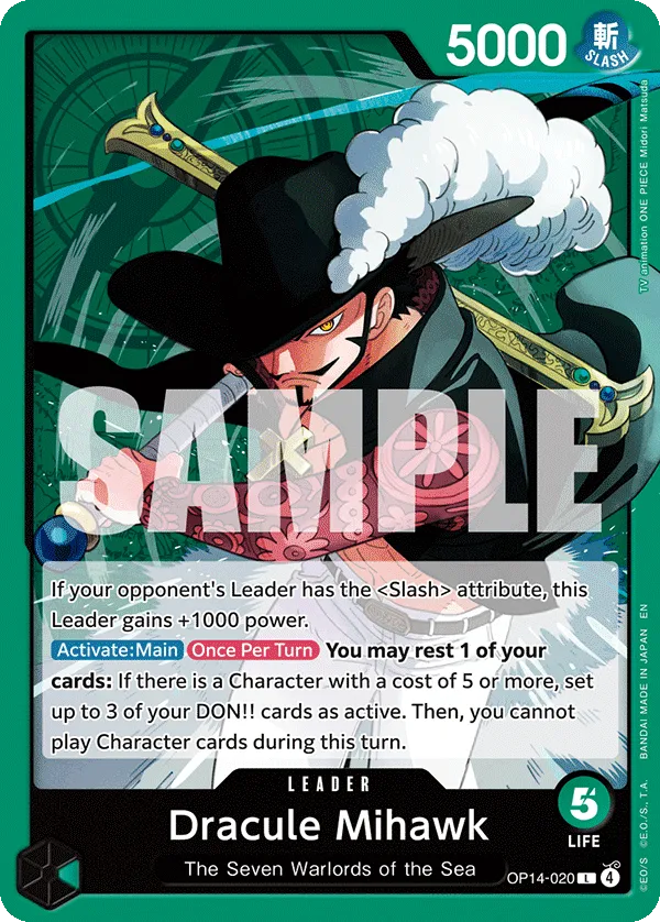 Dracule Mihawk [OP14-020]