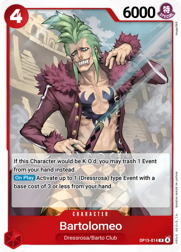 Bartolomeo [OP15-014]