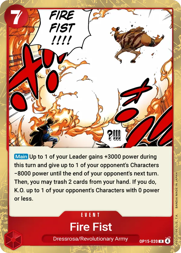 Fire Fist [OP15-020]