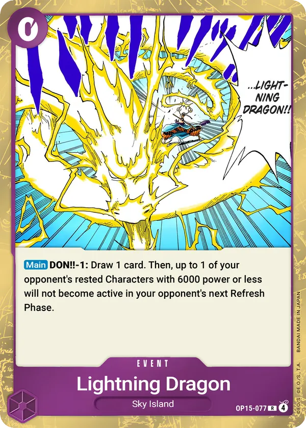 Lightning Dragon [OP15-077]
