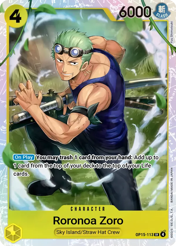 Roronoa Zoro [OP15-113]