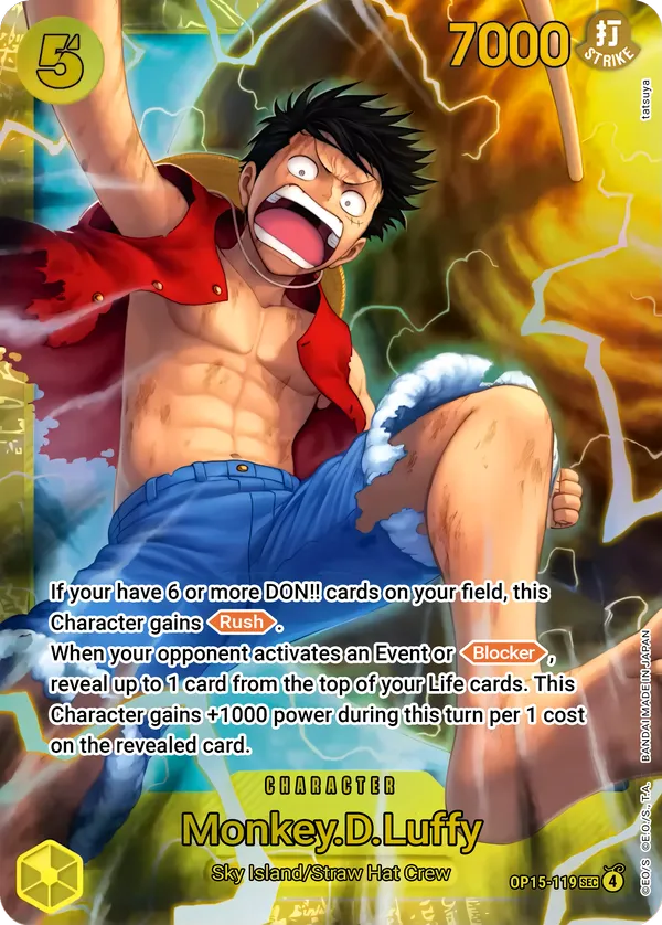 Monkey.D.Luffy [OP15-119]