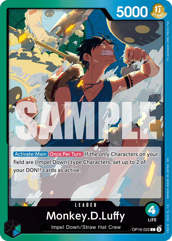 Monkey.D.Luffy [OP16-022]