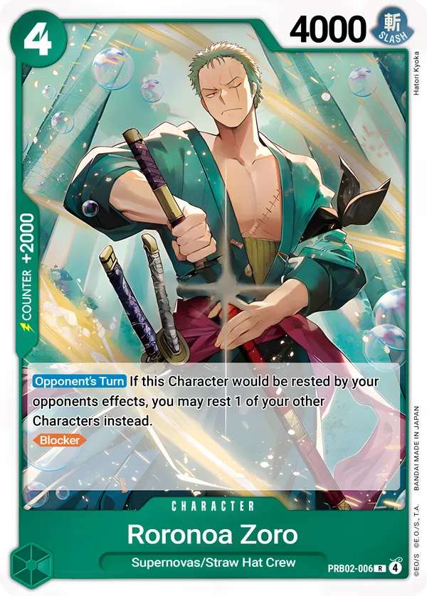 Roronoa Zoro [PRB02-006]
