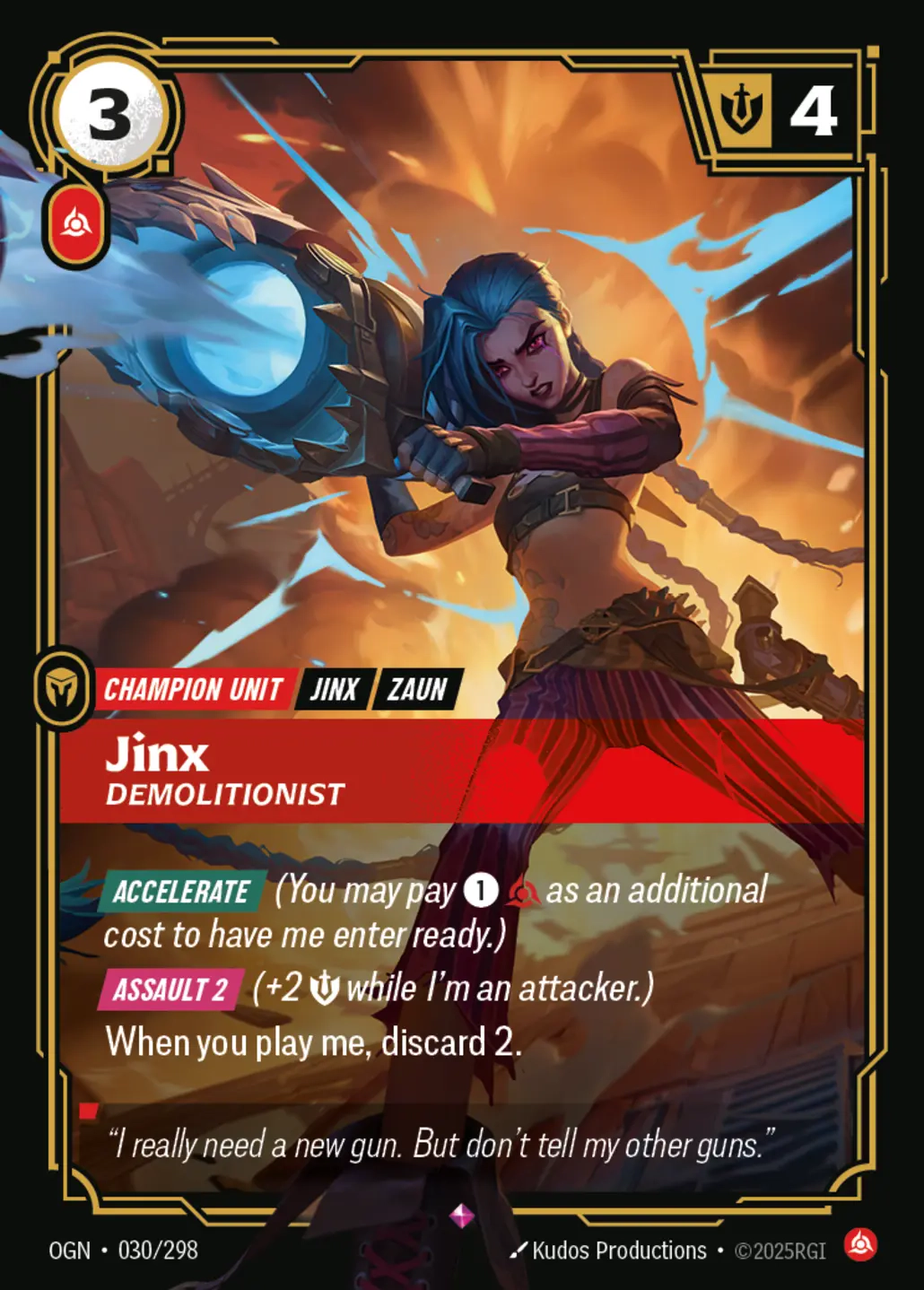 Jinx, Demolitionist