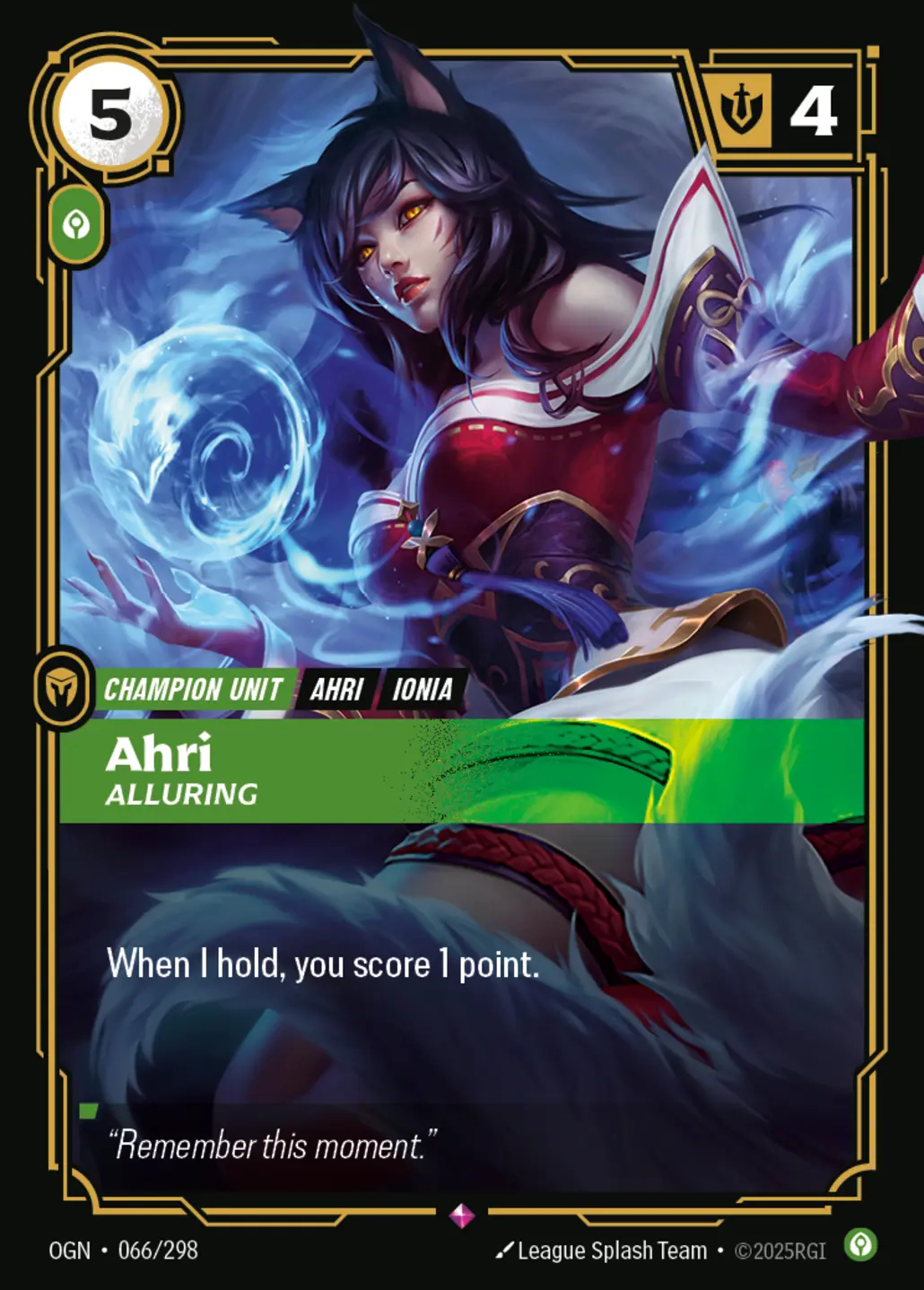 Ahri, Alluring