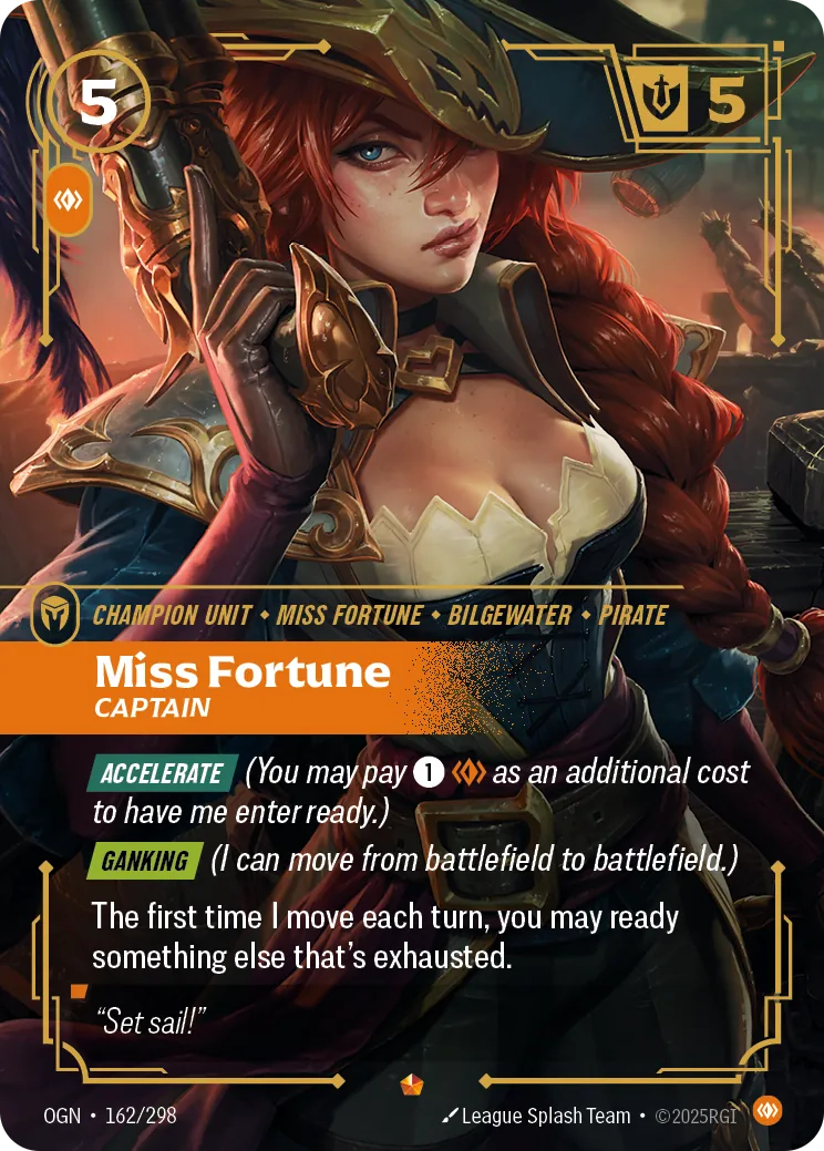 Miss Fortune, Captain