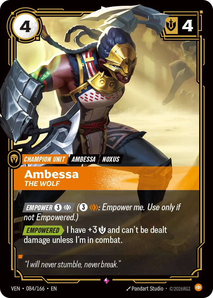 Ambessa, The Wolf