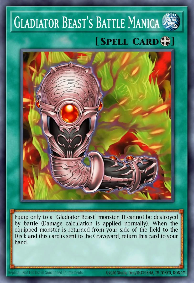 Gladiator Beast's Battle Manica