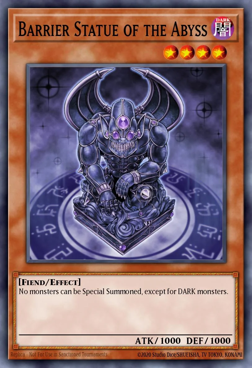 Barrier Statue of the Abyss