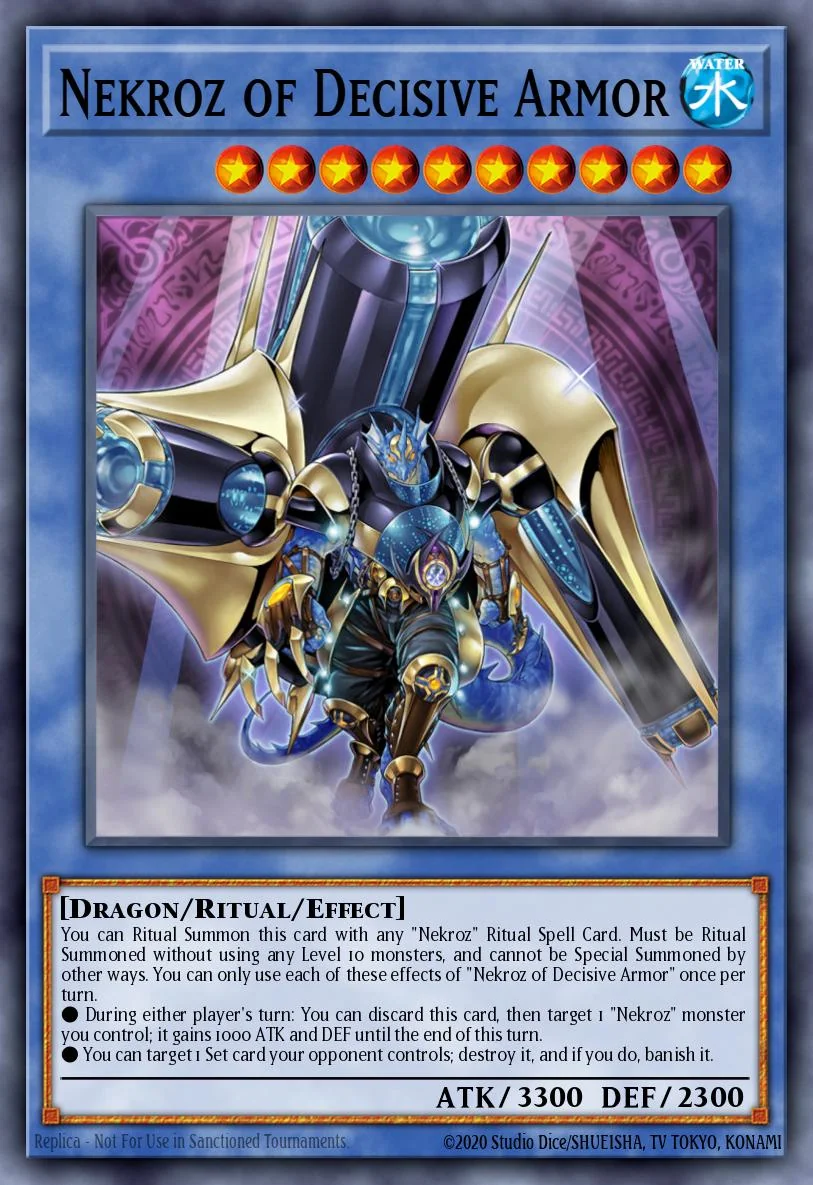 Nekroz of Decisive Armor